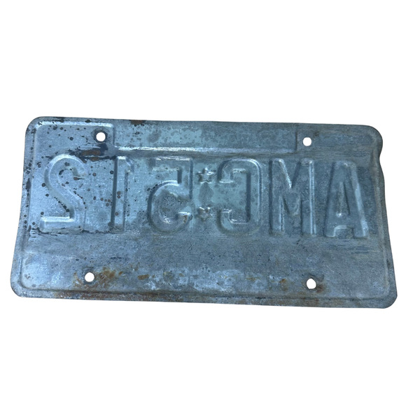 Vintage 1986 South Dakota License Plate AMC 512 Codington County Mount Rushmore - Picture 2 of 10